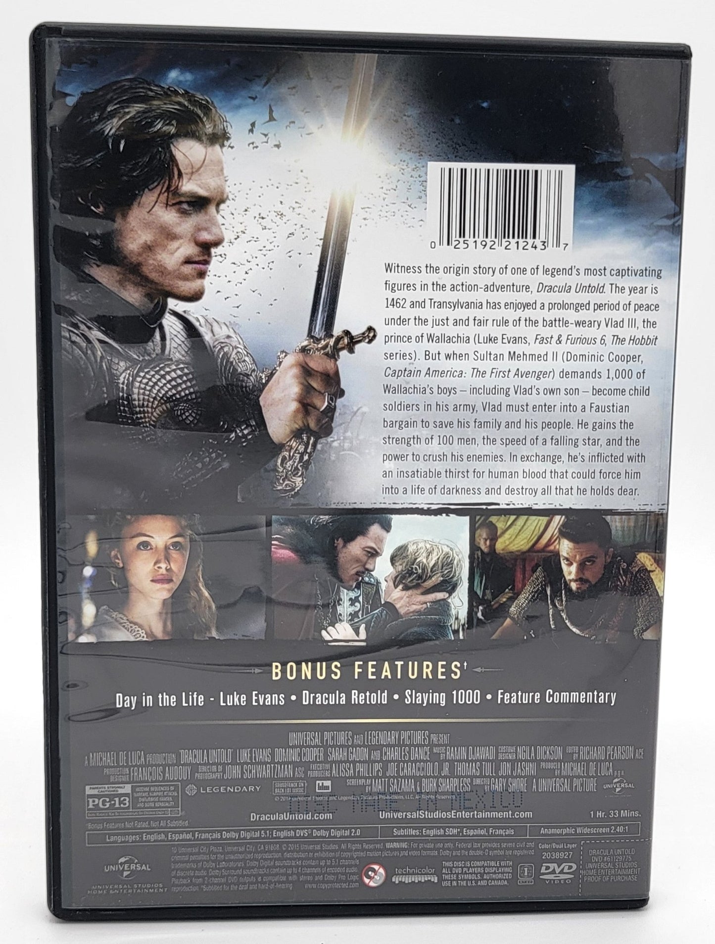 Universal Studios Home Entertainment - Dracula Untold | DVD | Widescreen - DVD - Steady Bunny Shop