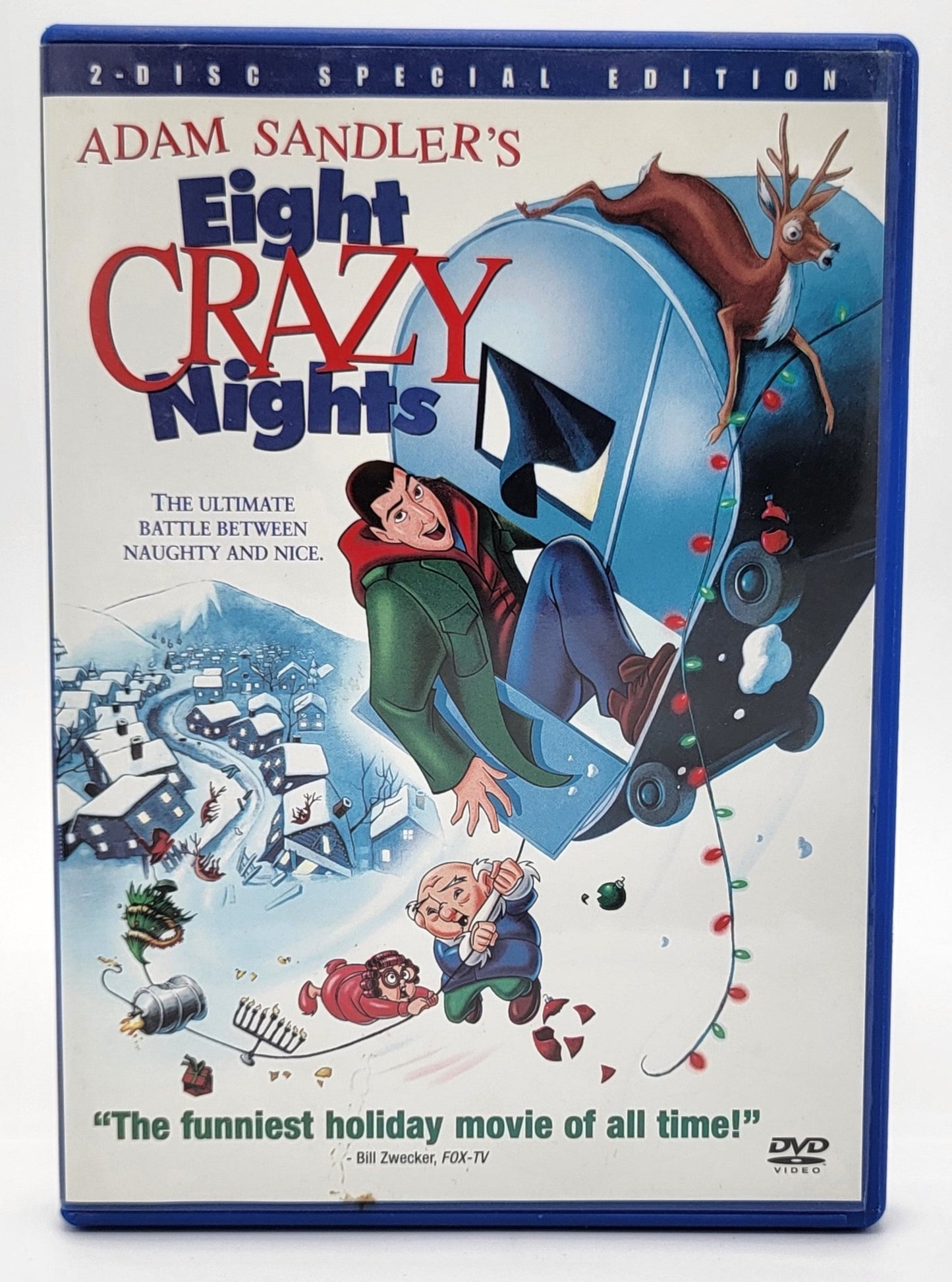 Columbia Pictures - Eight Crazy Nights | DVD | 2 Disc Special Edition - Full & Widescreen - DVD - Steady Bunny Shop