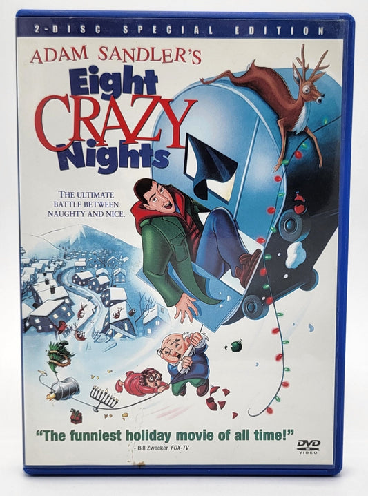 Columbia Pictures - Eight Crazy Nights | DVD | 2 Disc Special Edition - Full & Widescreen - DVD - Steady Bunny Shop
