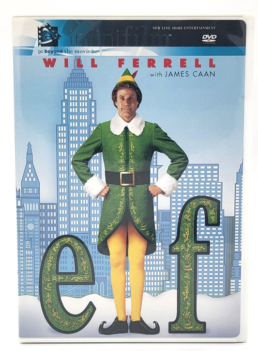 Warner Brothers - ELF | DVD | Infini Film Edition -Go Beyond the Movie - Full Screen & Widescreen - DVD - Steady Bunny Shop