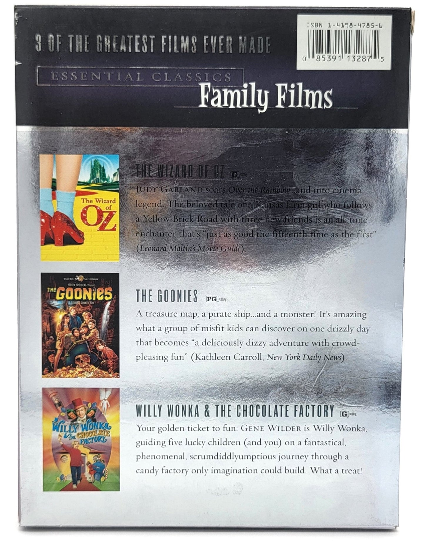Warner Home Video - Essential Classic Family Films | DVD | 3 of the Greatest Films Ever Made - DVD - Steady Bunny Shop