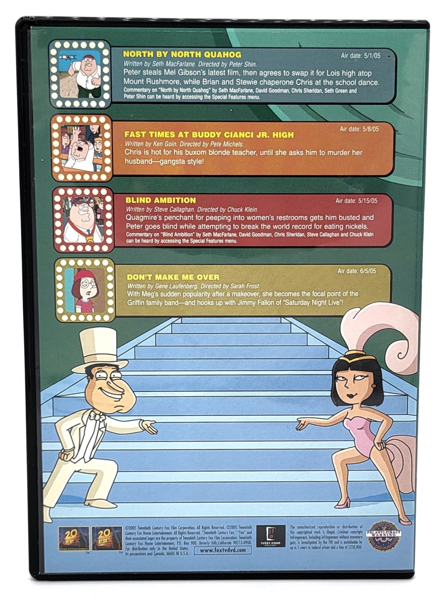 20 Century - Family Guy Season 4 | Blu-ray | 3 Disc set Volume 1-3 - Blu-ray - Steady Bunny Shop