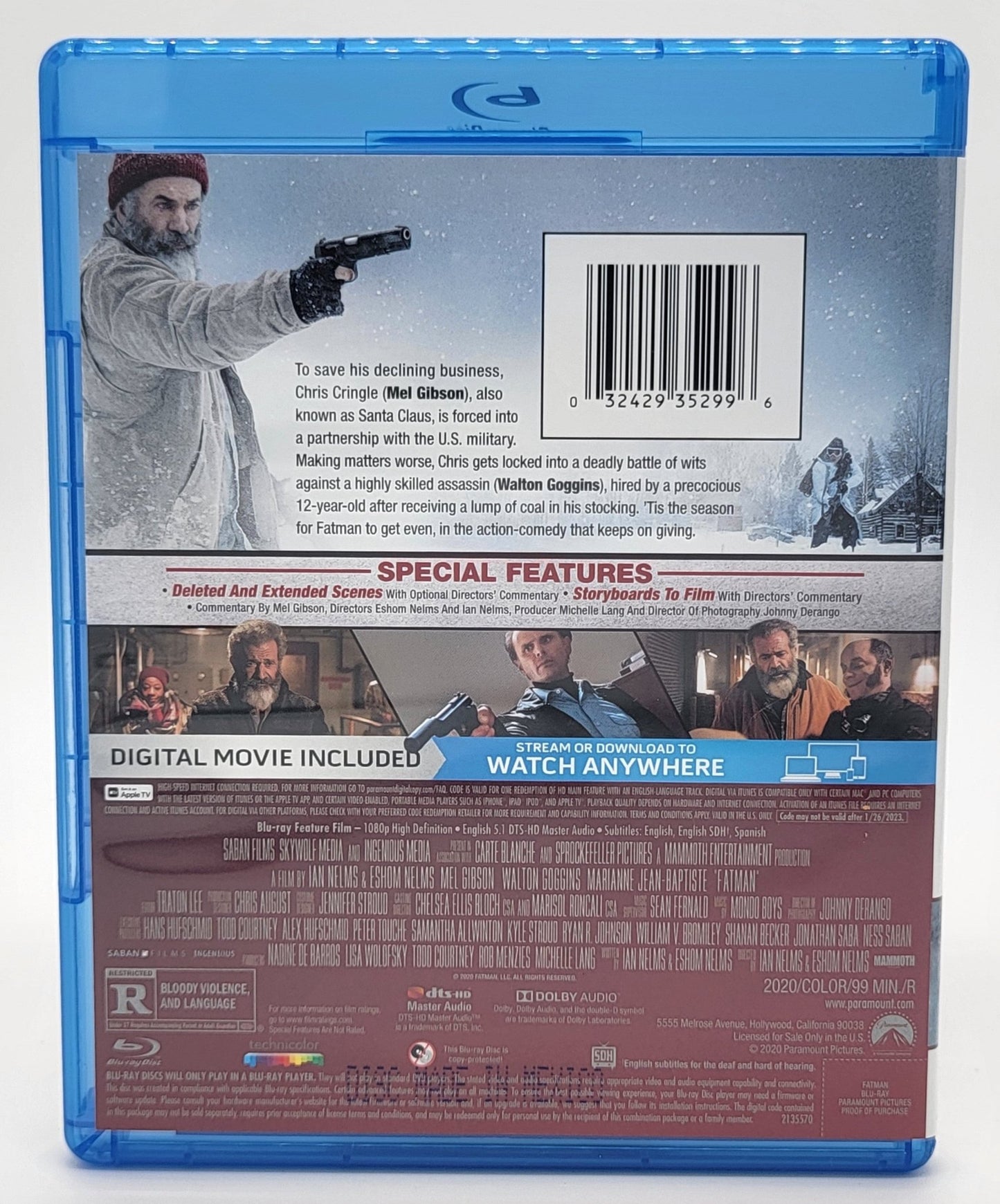 Paramount Pictures Home Entertainment - Fatman | Blu-ray | NO DIGITAL COPY - Blu-ray - Steady Bunny Shop