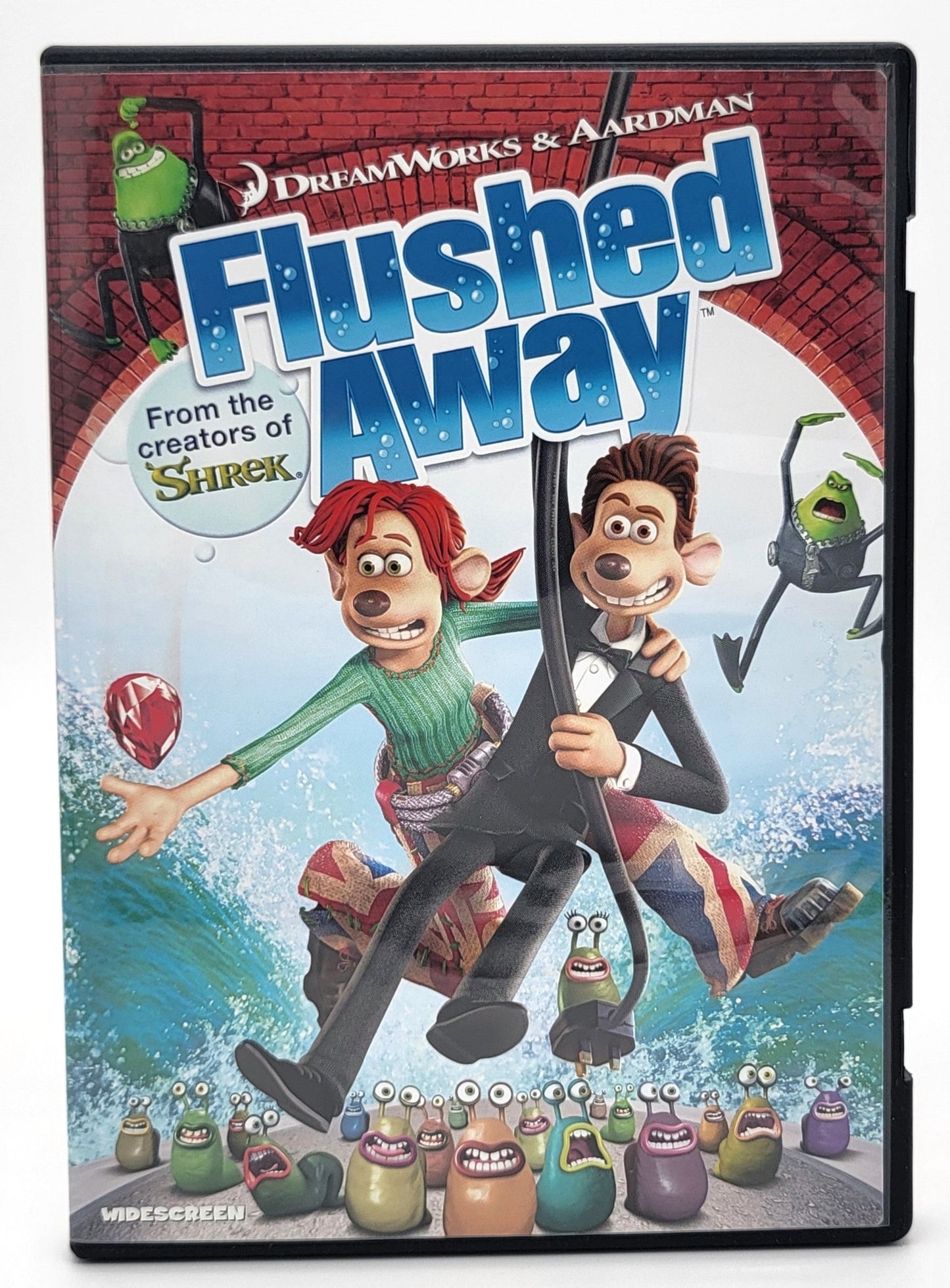 Dreamworks Video - Flushed Away | DVD | Widescreen - DVD - Steady Bunny Shop