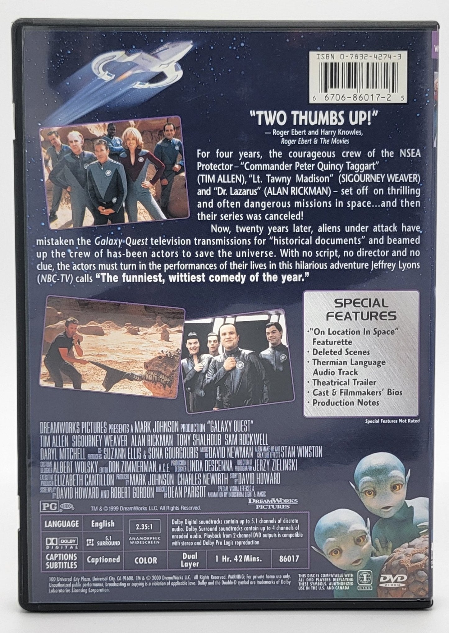 Dreamworks Video - Galaxy Quest | DVD | Widescreen - DVD - Steady Bunny Shop