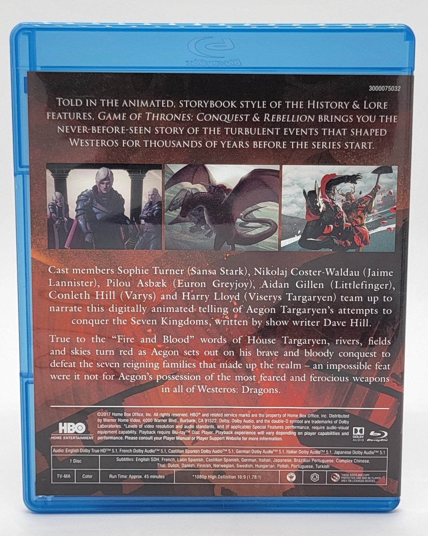 HBO Home Entertainment - Game of Thrones - Conquest & Rebellion | Blu Ray - Blu - ray - Steady Bunny Shop