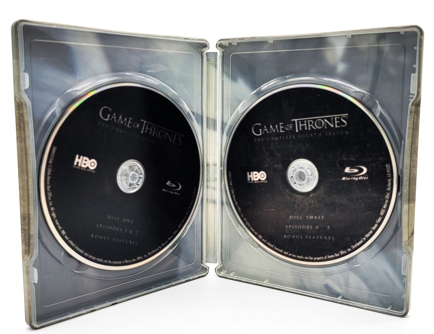 HBO Home Entertainment - Game of Thrones - The Wall - The Complete Fourth Season | Blu Ray 4 Disc Set - Limited Edition Collectors Tin Cover - Blu - ray - Steady Bunny Shop