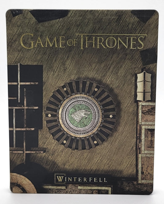 HBO Home Entertainment - Game of Thrones - Winterfell - The Complete First Season | Blu Ray 5 Disc Set - Limited Edition Collectors Tin Cover - Blu - ray - Steady Bunny Shop