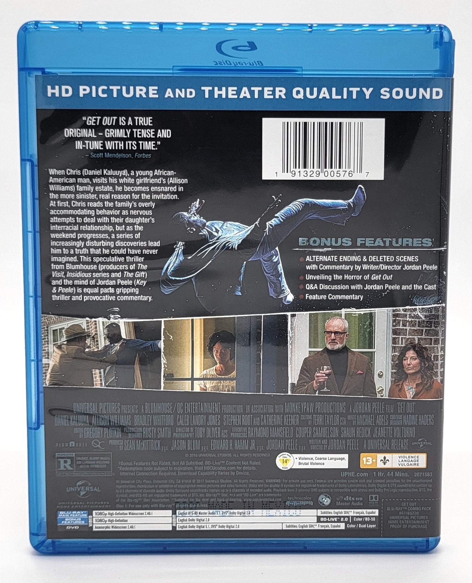 Universal Pictures Home Entertainment - Get Out | Blu ray & DVD | Widescreen - DVD & Blu - ray - Steady Bunny Shop