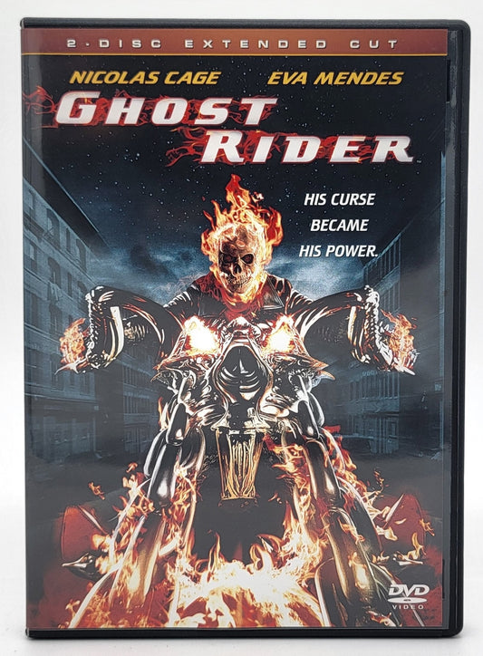 Sony Pictures Home Entertainment - Ghost Rider | DVD | 2 Disc Extended Cut | Widescreen - DVD - Steady Bunny Shop