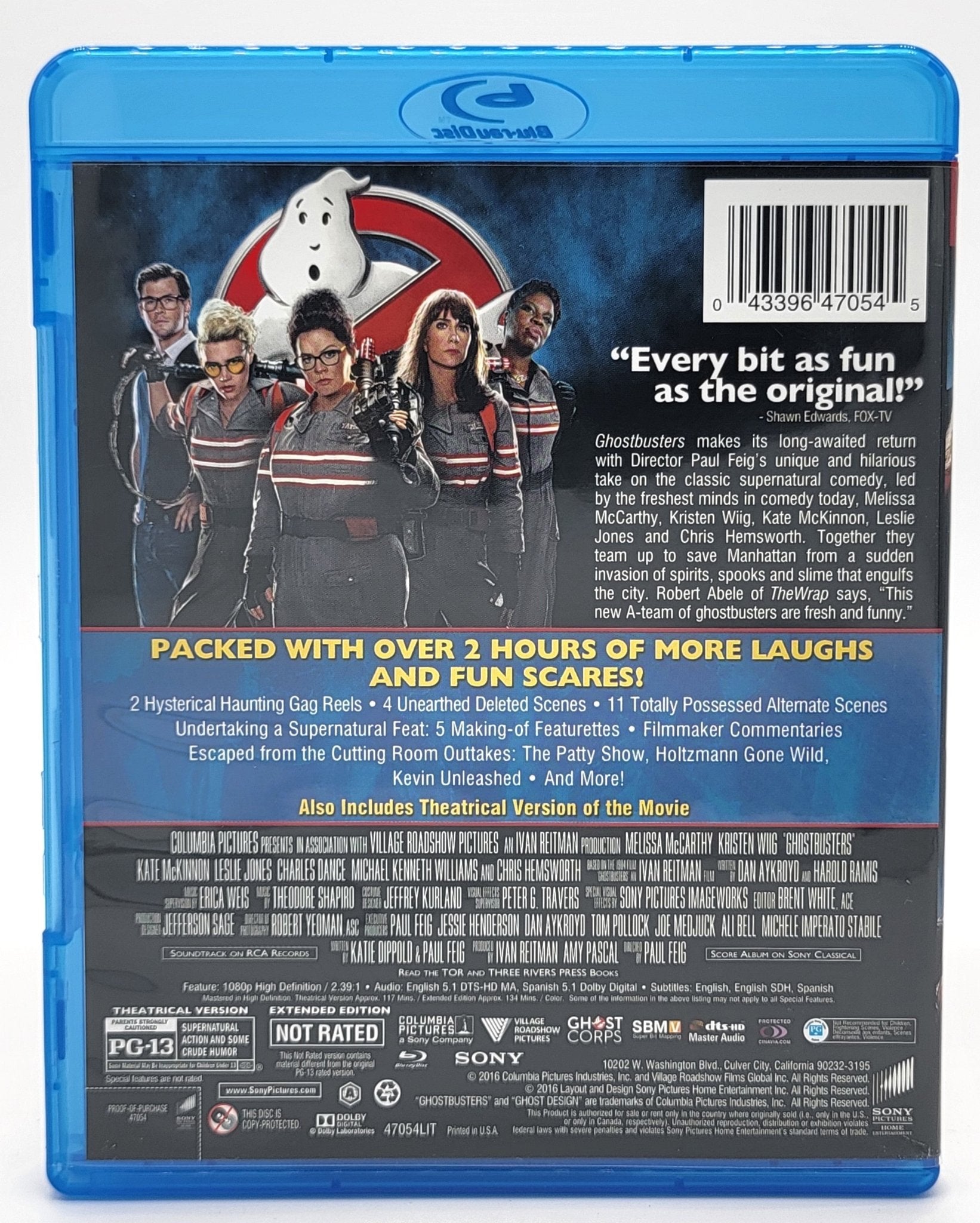 Columbia Pictures - Ghostbusters Answer the Call - Extended Edition Also includes Theatrical Version| Blu - ray - Blu - ray - Steady Bunny Shop