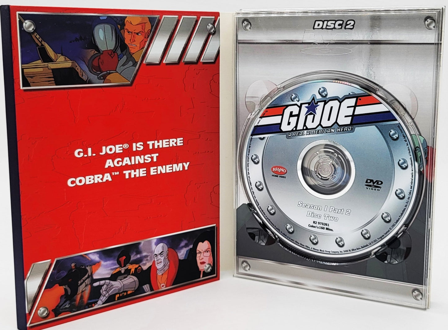 Rhino Theatrical - G.I. Joe A real American Hero | DVD | Season 1 Part 2 Cartoon - DVD - Steady Bunny Shop