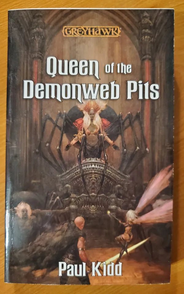 Steady Bunny Shop - Greyhawk: Queen Of The Demonweb Pits - Paul Kidd - Paperback Book - Steady Bunny Shop