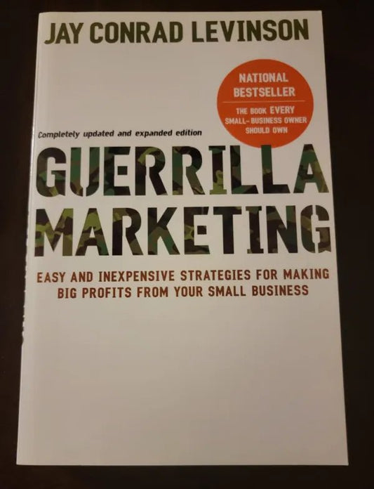 Steady Bunny Shop - Guerrilla Marketing - Jay Conrad Levinson - Paperback Book - Steady Bunny Shop