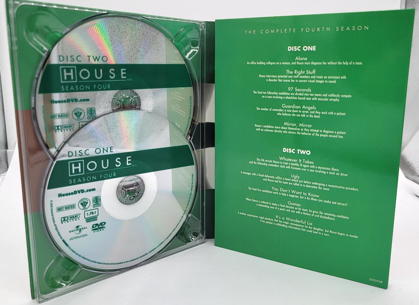 Universal Pictures Home Entertainment - House M.D. - Season Four - Box Set | DVD \ Bonus Features - DVD - Steady Bunny Shop