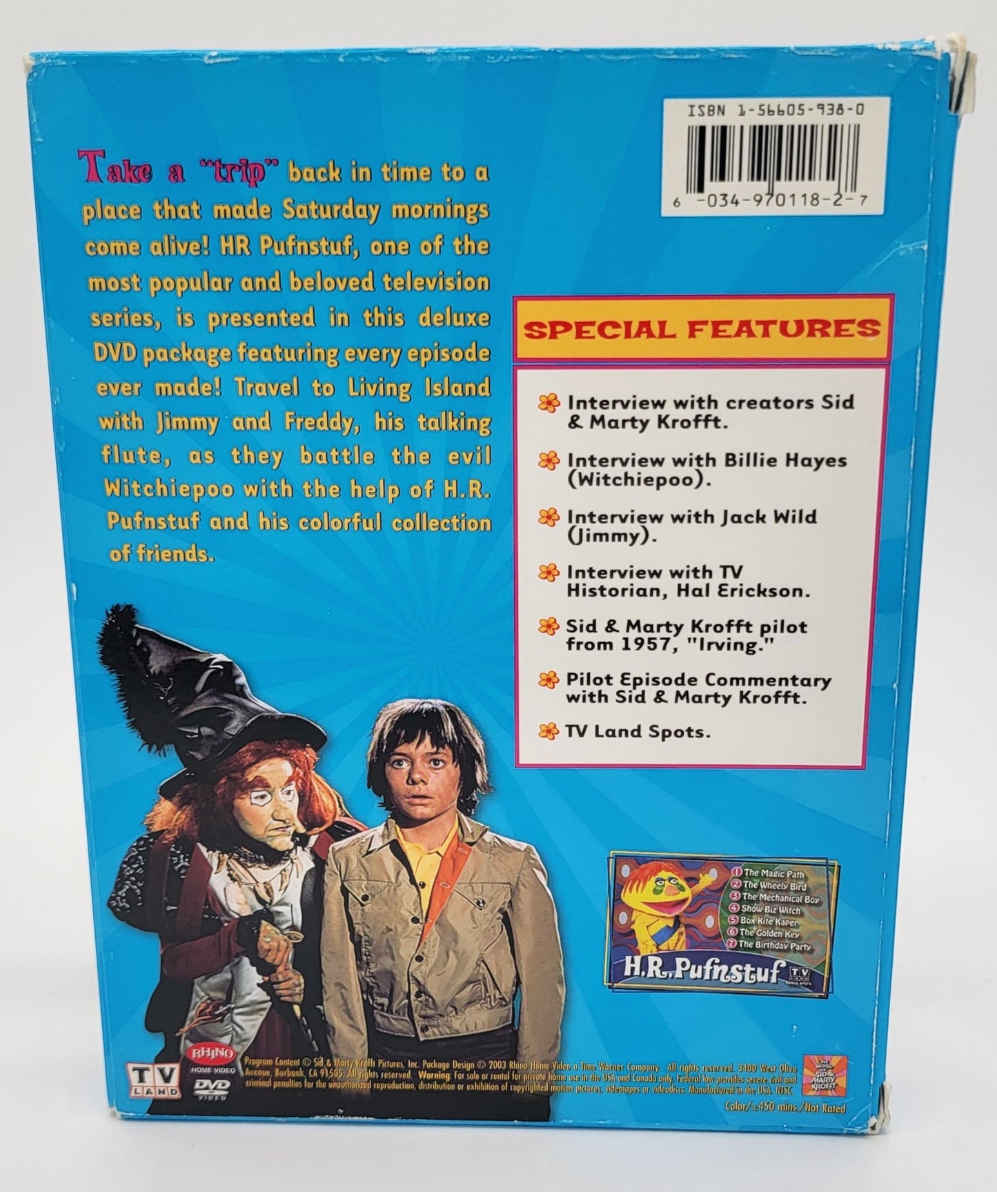 Rhino Theatrical - H.R. Pufnstuf | The Complete Series | DVD - DVD - Steady Bunny Shop