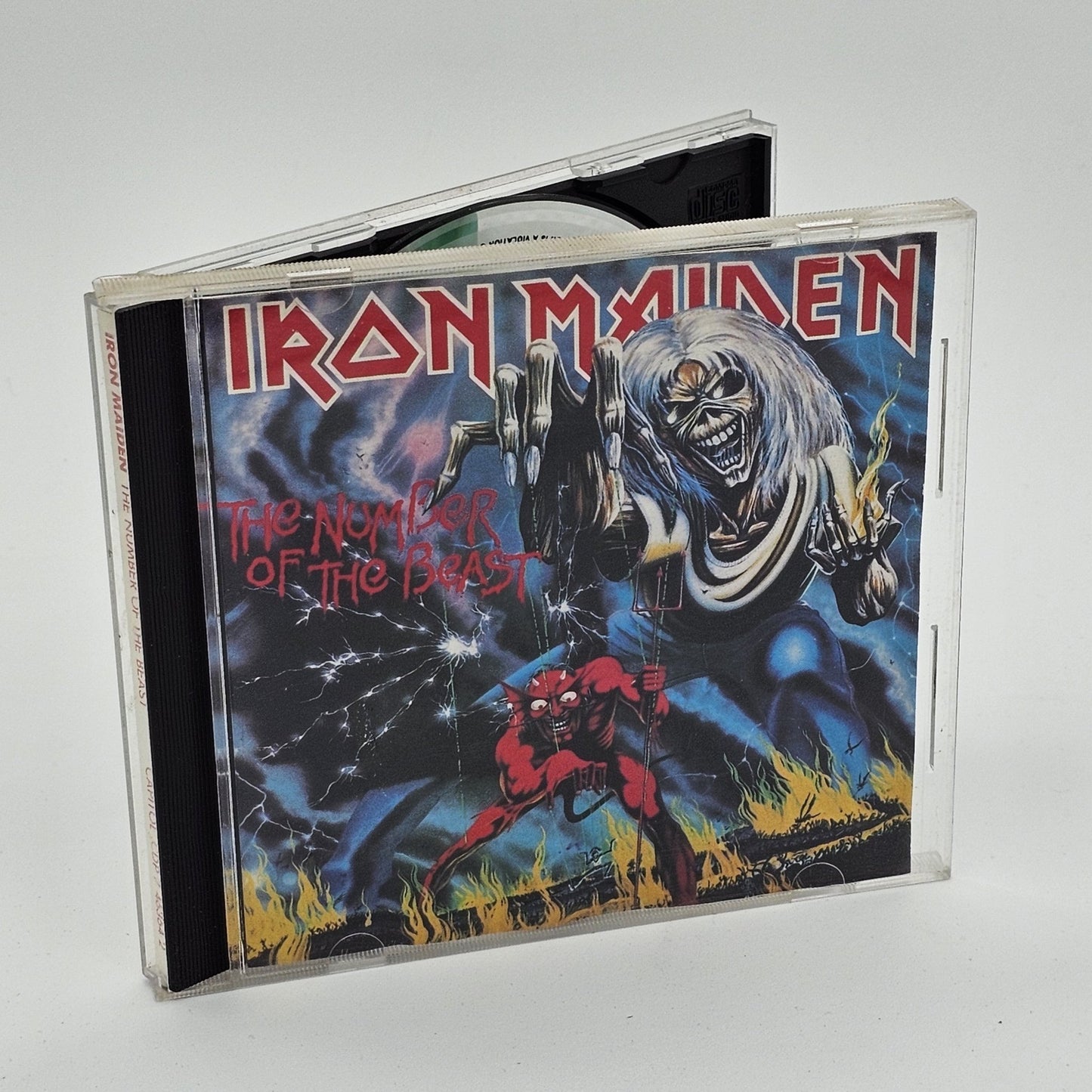 Capitol Records - Iron Maiden | The Number Of The Beast | CD - Compact Disc - Steady Bunny Shop