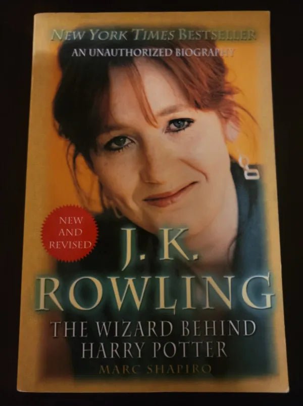 Steady Bunny Shop - J.K. Rowling The Wizard Behind Harry Potter - Marc Shapiro - An Unauthorized Biography - Paperback Book - Steady Bunny Shop