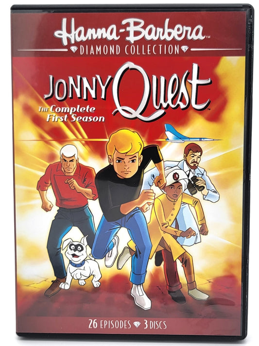 Warner Brothers - Jonny Quest | DVD | Complete First Season | Hanna-Barbera Diamond Collection - DVD - Steady Bunny Shop