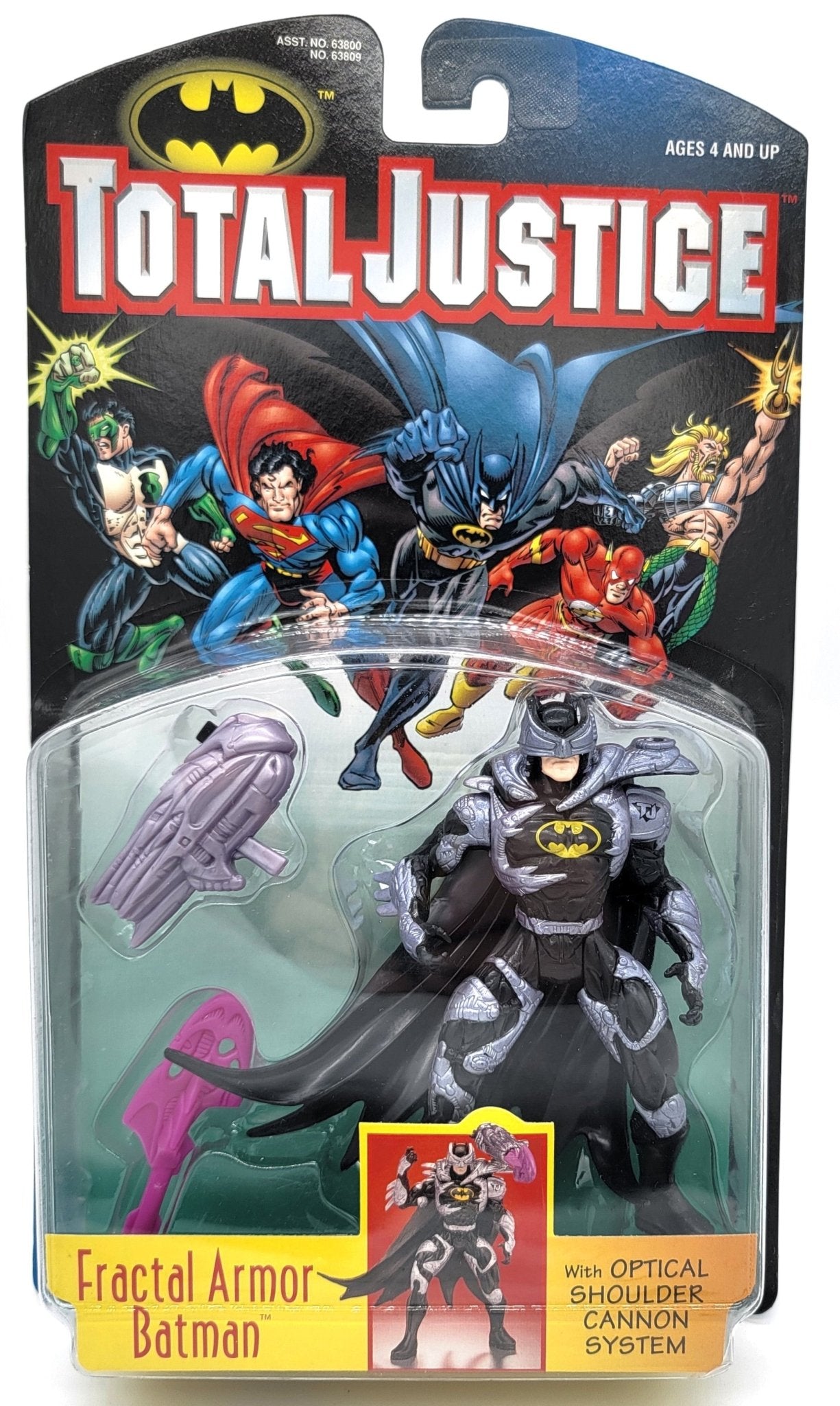 Kenner - Kenner | Total Justice - Fractal Armor Batman 1996 | Vintage Action Figure - Action Figures - Steady Bunny Shop