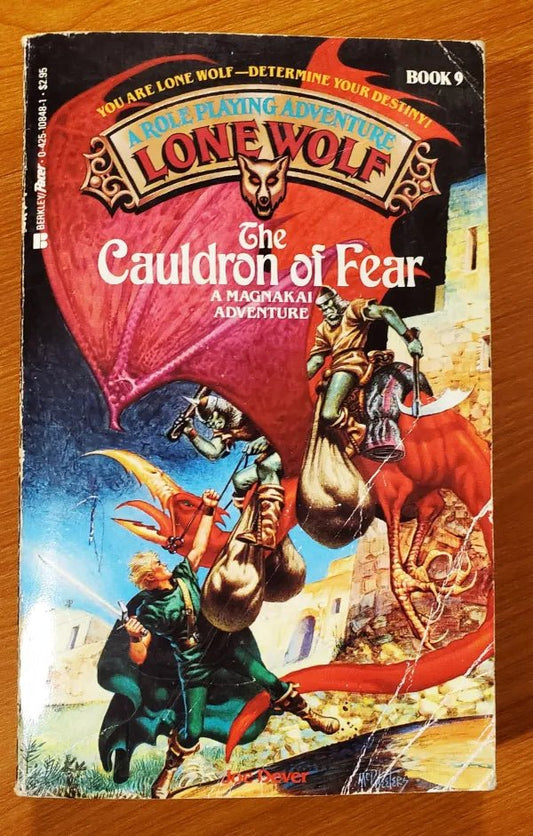 Steady Bunny Shop - Lone Wolf: Cauldron Of Fear - Joe Dever - Paperback Book - Steady Bunny Shop