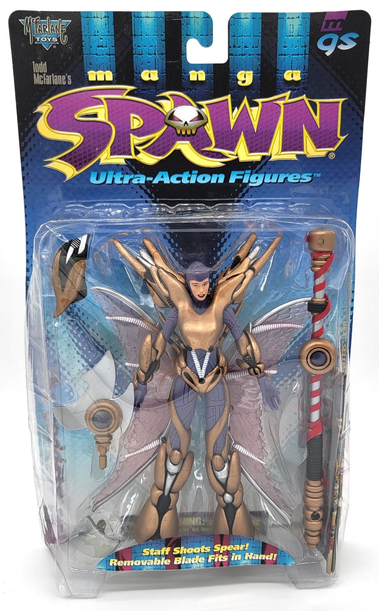 McFarlane's Toys - Manga Spawn Ultra Action Figure - The Goddess 1997 | Todd McFarlane's | Vintage Action Figure - Action Figures - Steady Bunny Shop