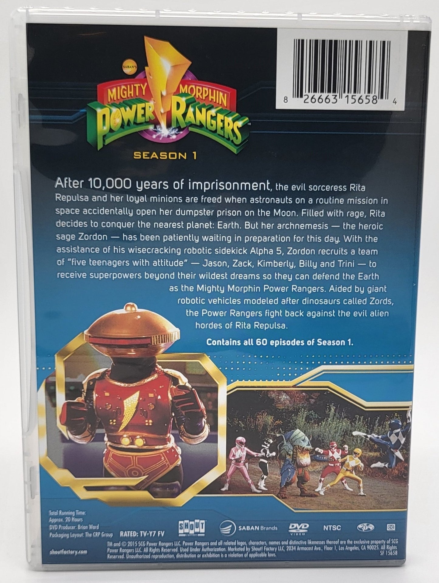 Shout Factory - Mighty Morphing Power Rangers | DVD | The Complete Series - DVD - Steady Bunny Shop