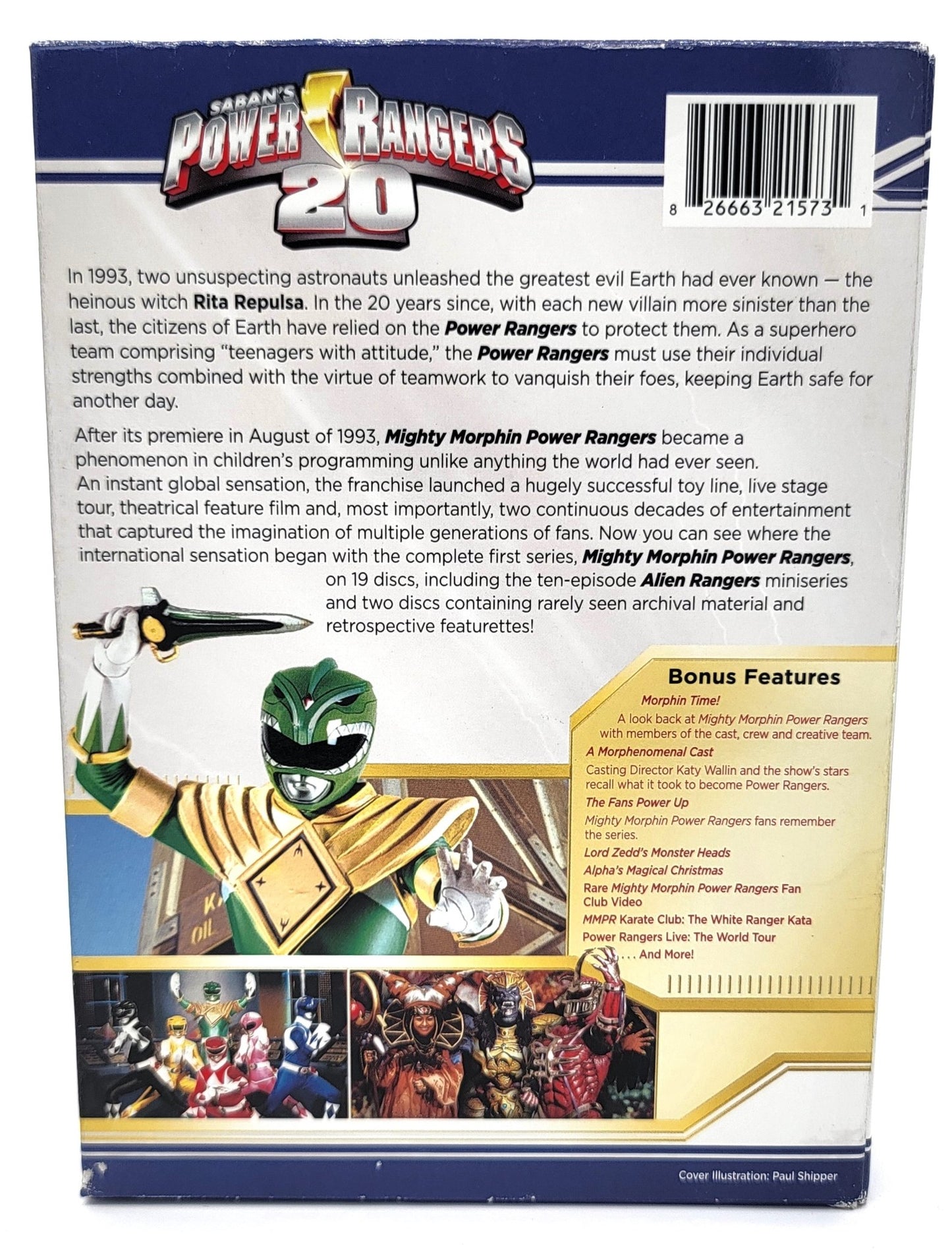Shout Factory - Mighty Morphing Power Rangers | DVD | The Complete Series - DVD - Steady Bunny Shop