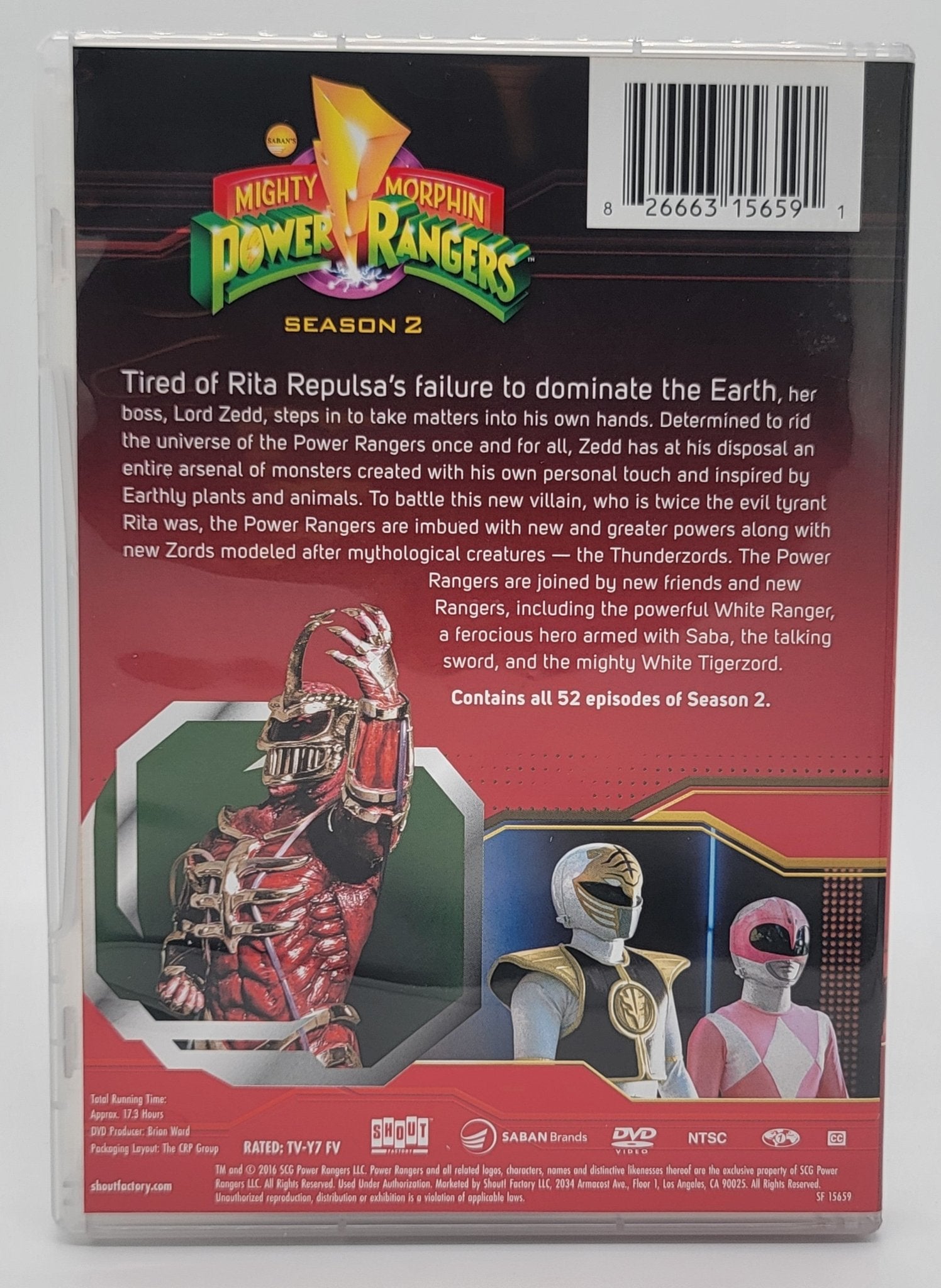 Shout Factory - Mighty Morphing Power Rangers | DVD | The Complete Series - DVD - Steady Bunny Shop