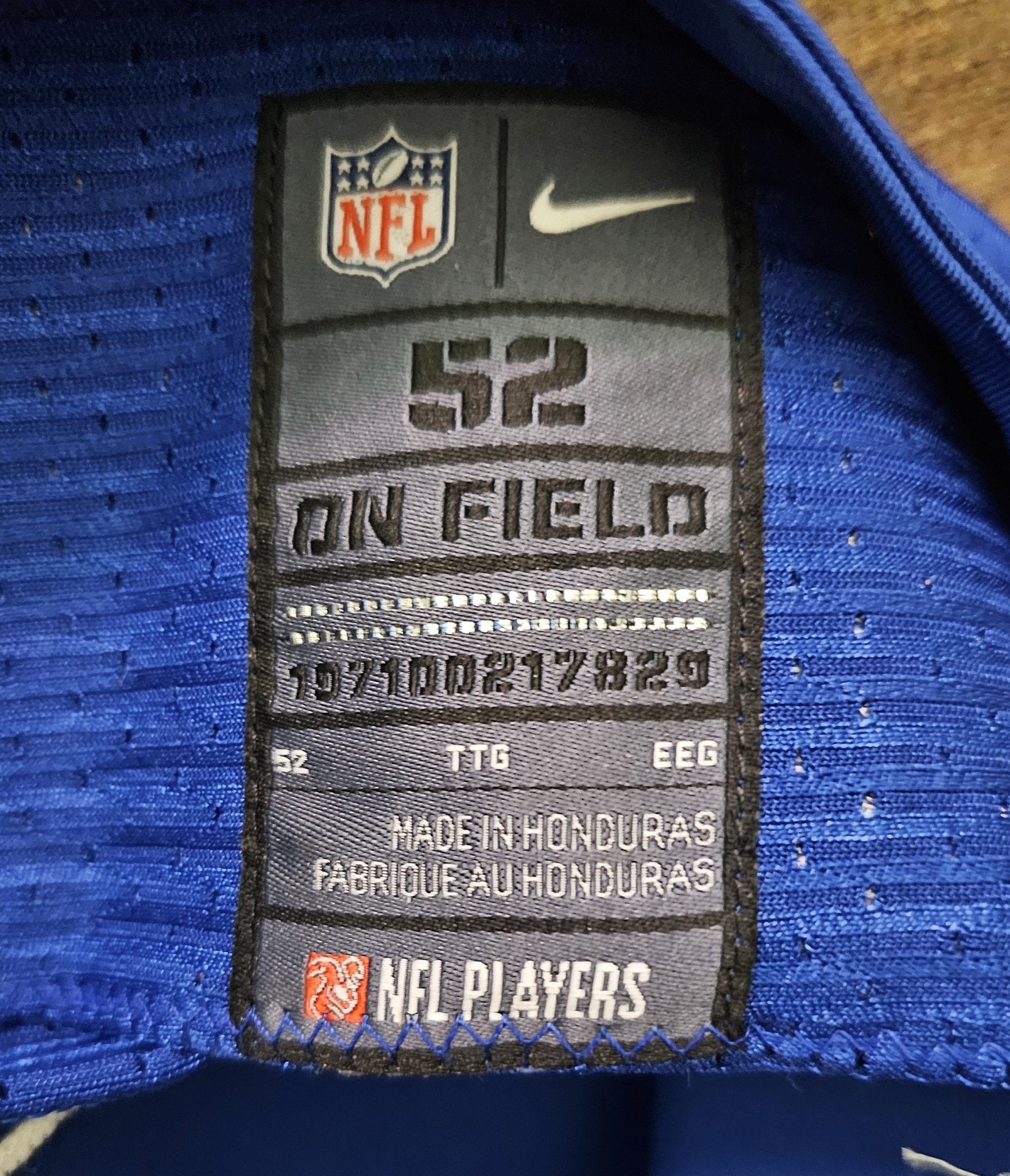 Nike - NFL | Men's Nike On Field Andrew Luck Indianapolis Colts Sewn Authentic Jersey | sz. 52 - NFL Jersey - Steady Bunny Shop