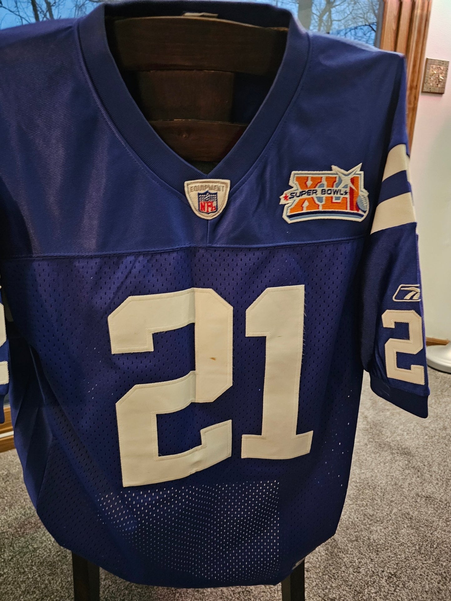 Reebok - NFL | Men's Reebok NFL Equipment Bob Sanders Indianapolis Colts Sewn Authentic Jersey | sz 54 - NFL Jersey - Steady Bunny Shop