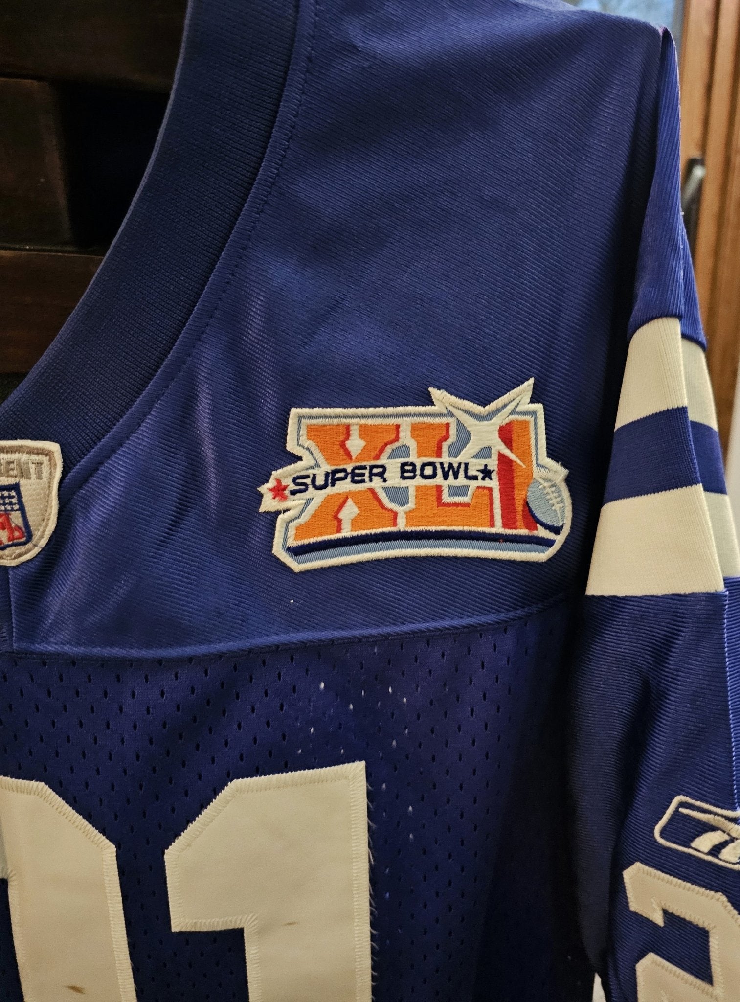 Reebok - NFL | Men's Reebok NFL Equipment Bob Sanders Indianapolis Colts Sewn Authentic Jersey | sz 54 - NFL Jersey - Steady Bunny Shop