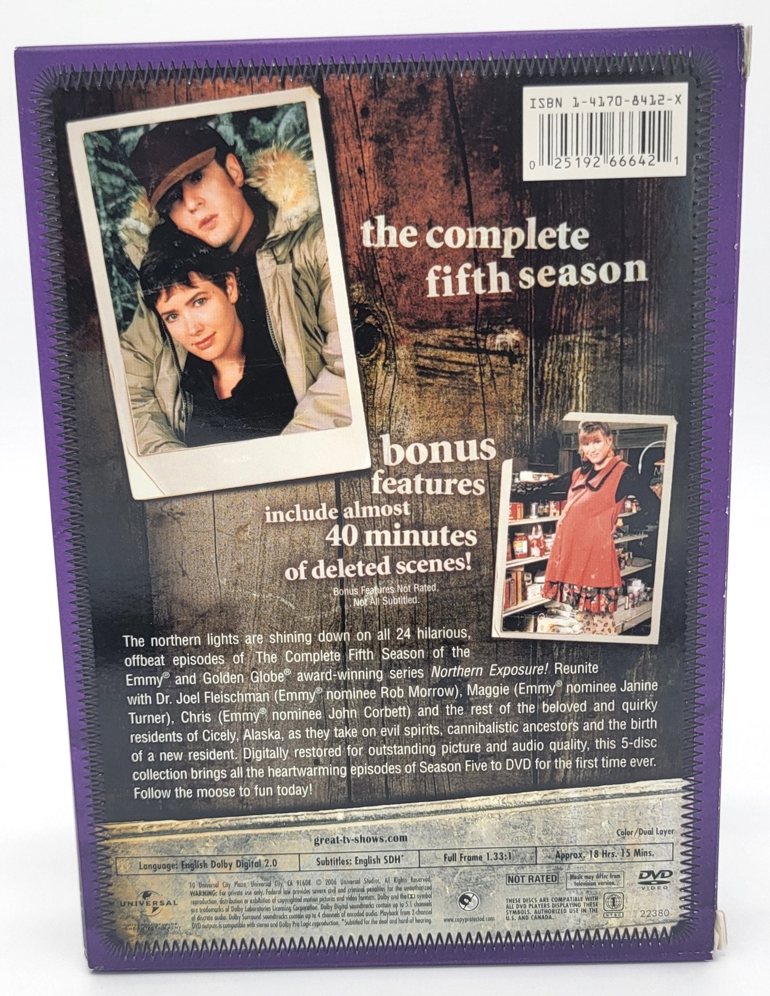 Universal Pictures Home Entertainment - Northern Exposure | DVD | The Complete Fifth Season - DVD - Steady Bunny Shop