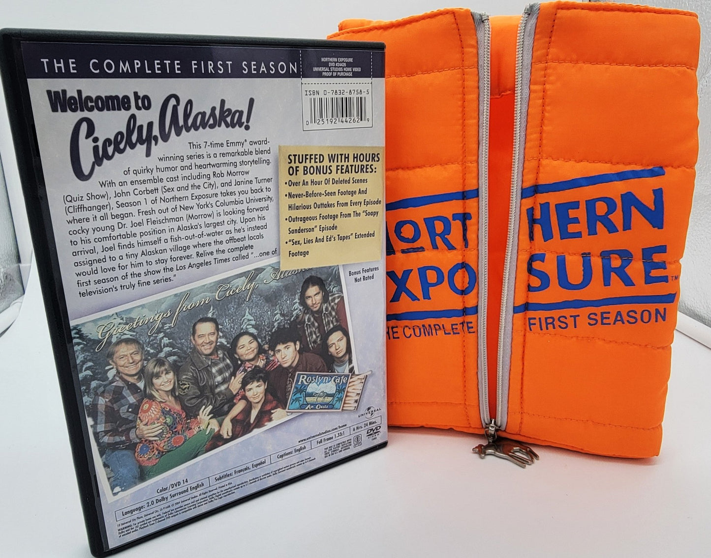 Universal Pictures Home Entertainment - Northern Exposure | DVD | The Complete First Season - Novelty Parka Orange Cover - DVD - Steady Bunny Shop