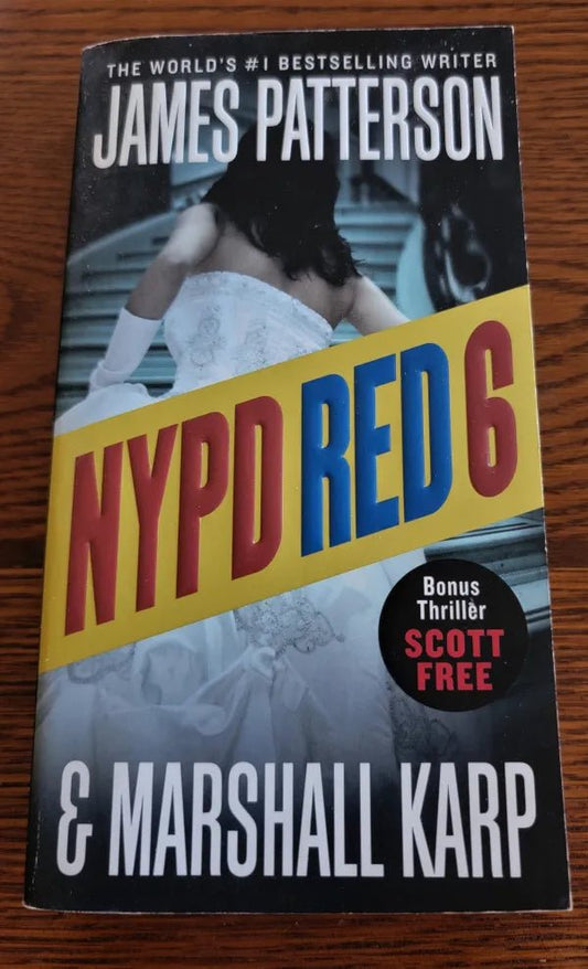 Steady Bunny Shop - NYPD Red 6 - James Patterson - Paperback Book - Steady Bunny Shop