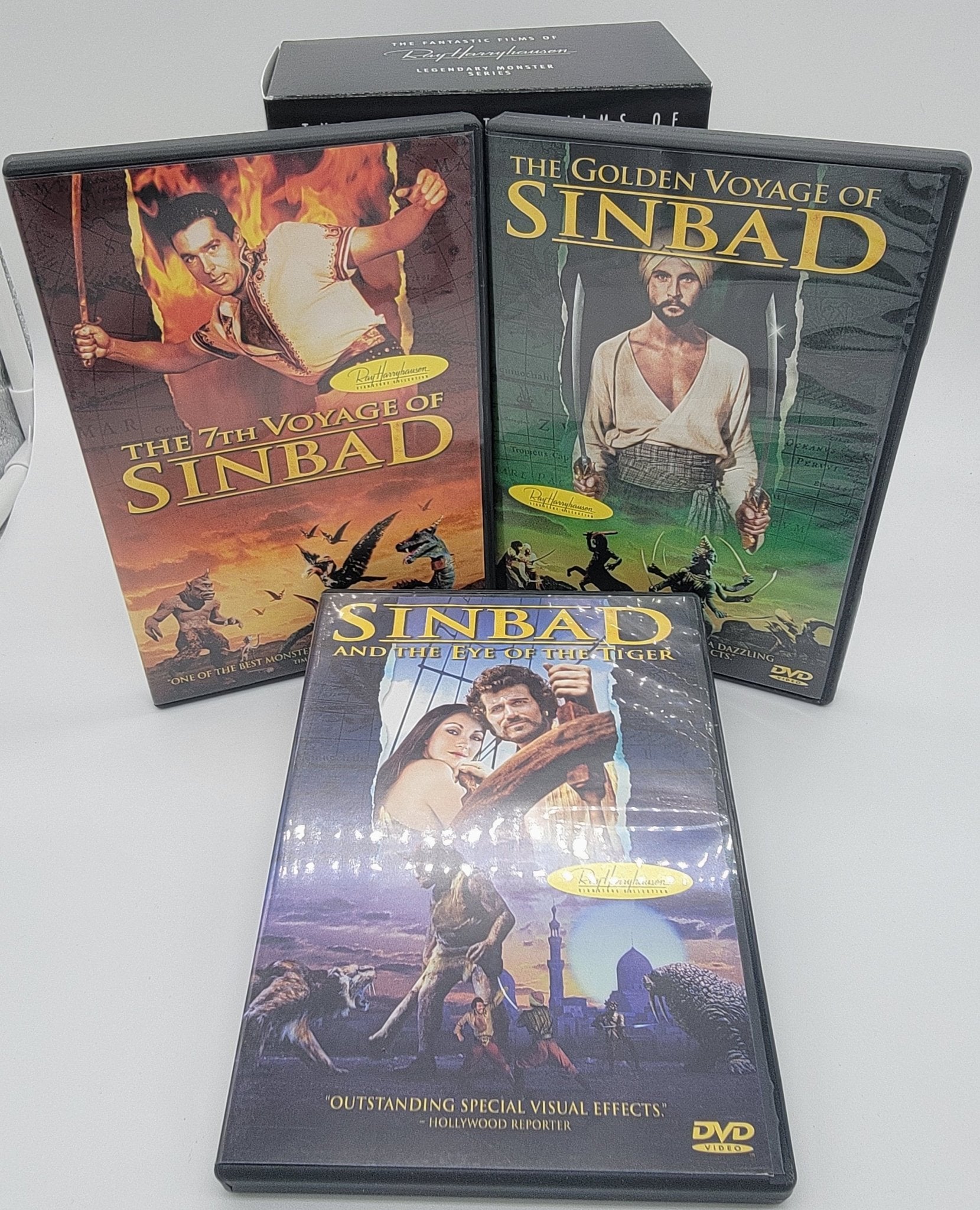 Columbia Pictures - Ray Harryhausen - Legendary Monster Series - The Fantastic Films | SINBAD - 5 Disc Set - DVD - Steady Bunny Shop