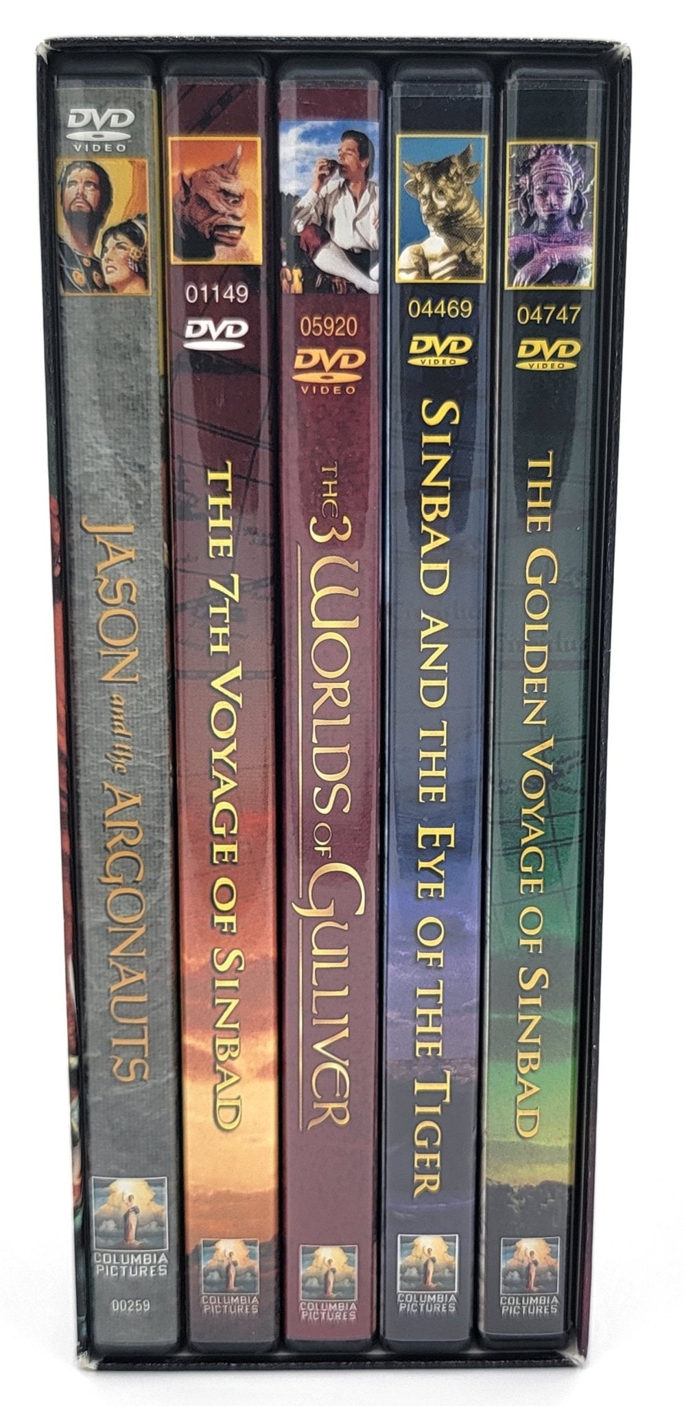 Columbia Pictures - Ray Harryhausen - Legendary Monster Series - The Fantastic Films | SINBAD - 5 Disc Set - DVD - Steady Bunny Shop