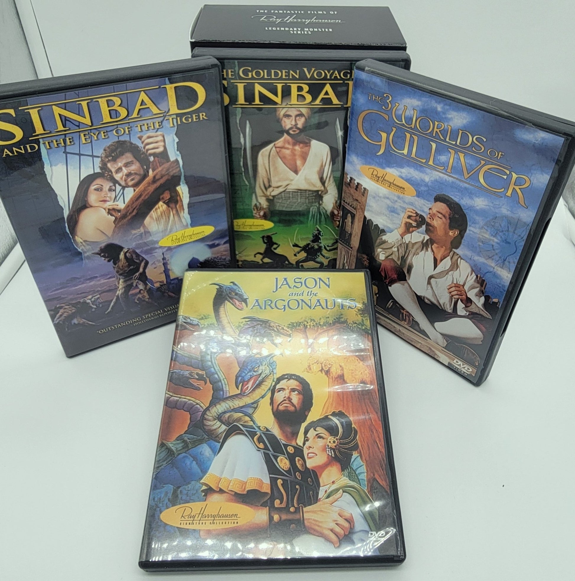 Columbia Pictures - Ray Harryhausen - Legendary Monster Series - The Fantastic Films | SINBAD - 5 Disc Set - DVD - Steady Bunny Shop