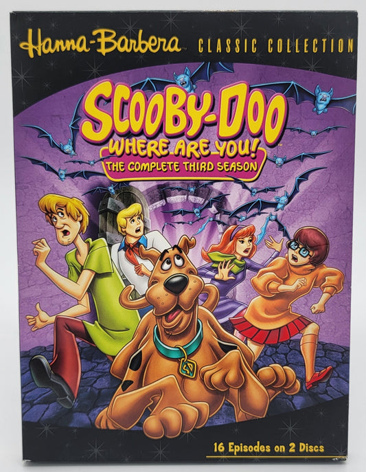 Warner Brothers - Scooby-Doo Where are you | DVD | The Complete Third Season - Hanna Barbera Collection - DVD - Steady Bunny Shop