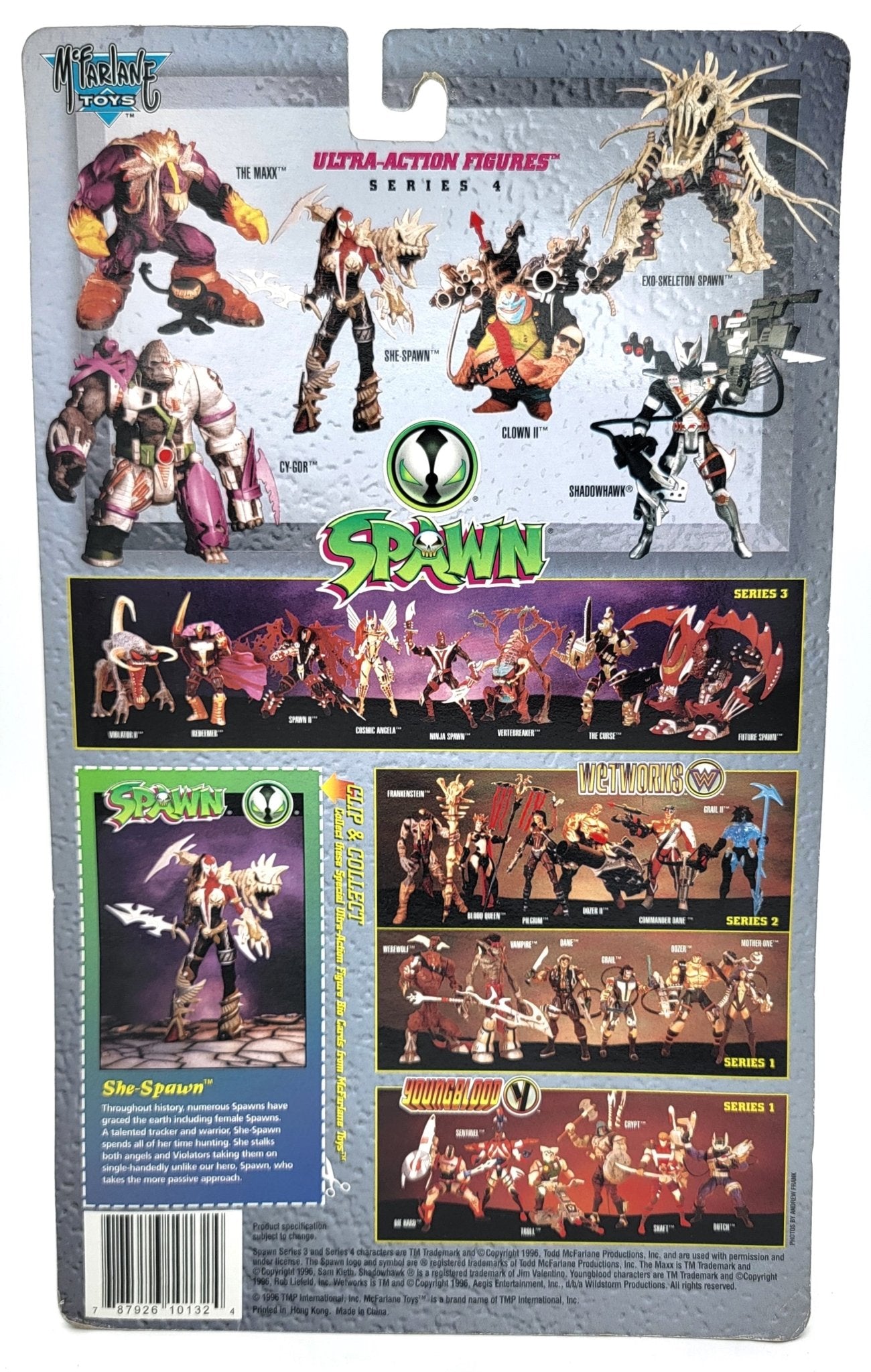 Steady Bunny Shop - She Spawn - Spawn Deluxe Edition Ultra Action Figure | Todd Mcfarlane | Vintage Action Figure - Action Figures - Steady Bunny Shop