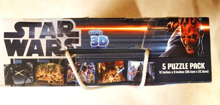 Cardinal - Star Wars | 5 Pack | Super 3D Lenticular Puzzles - Jigsaw Puzzle - Steady Bunny Shop