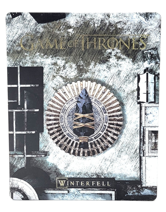 HBO Home Entertainment - Steel Book Game of Thrones - Winterfell - The Complete Eight Season | Blu Ray & 4K Ultra HD - 6 Disc Set - Limited Edition Collectors Tin - Blu - ray - Steady Bunny Shop