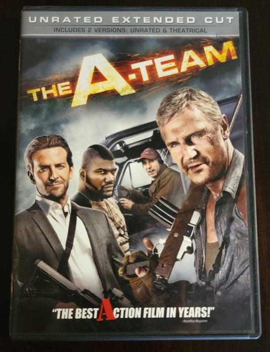 20th Century Fox Home Entertainment - The A-Team | DVD | Unrated Extended Cut Includes 2 Versions: Unrated & Theatrical - DVD - Steady Bunny Shop