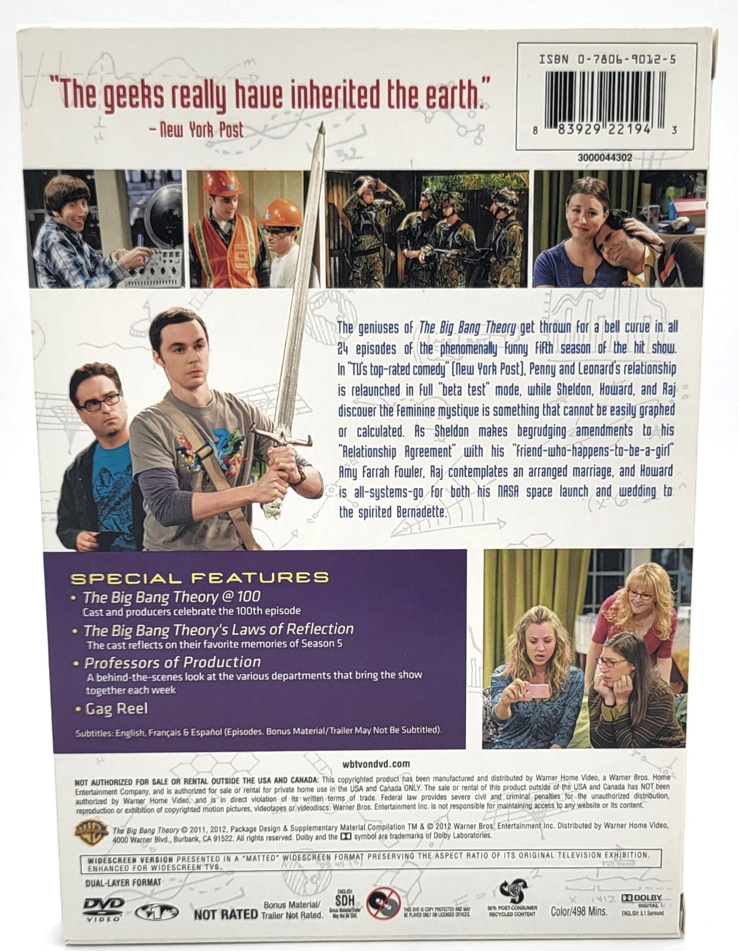 Studio Distribution Services - The Big Bang Theory Seasons 1-12 Complete Set | DVD - Complete Series - DVD - Steady Bunny Shop