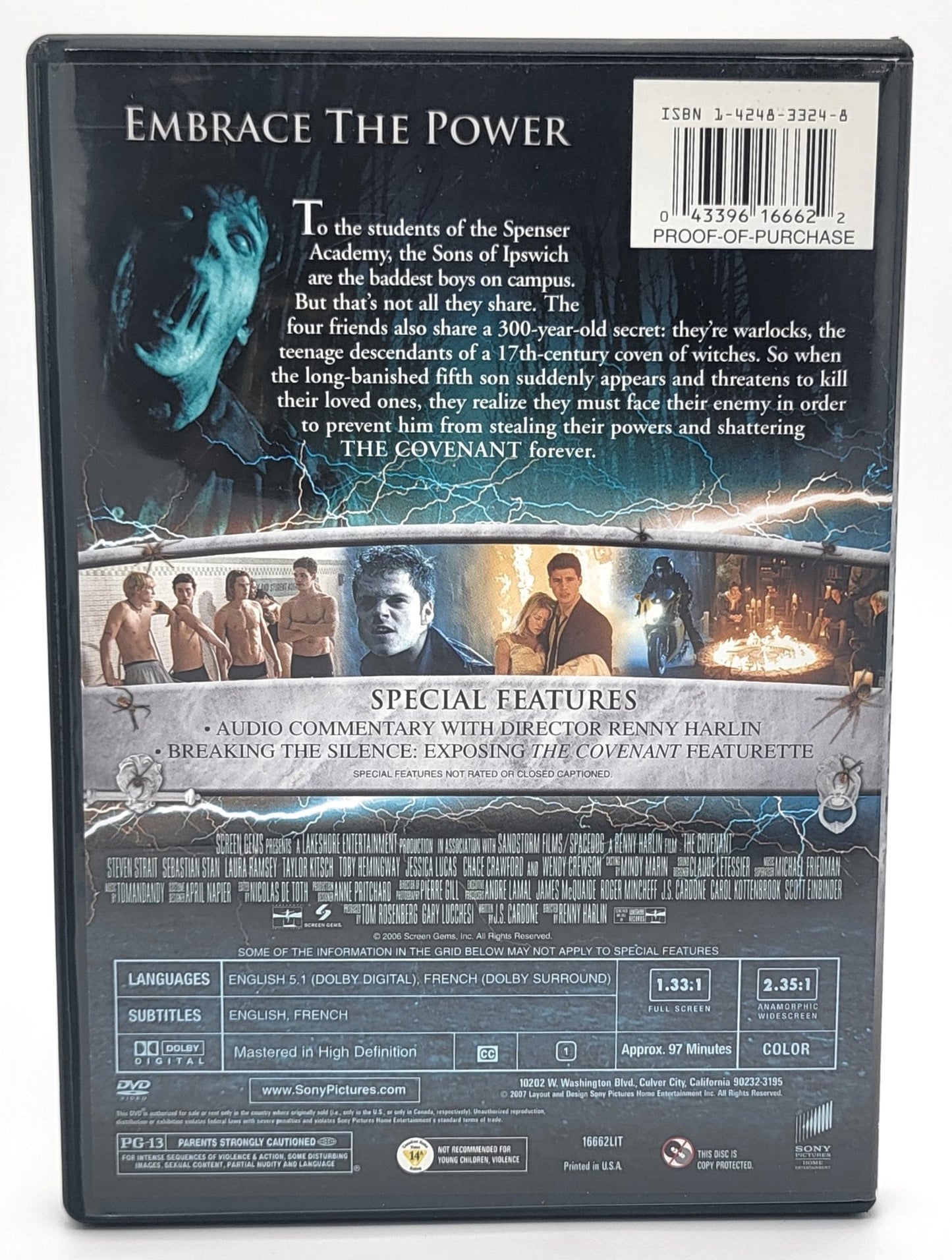 Sony Pictures Home Entertainment - The Covenant | DVD | Widescreen & Full Screen - DVD - Steady Bunny Shop