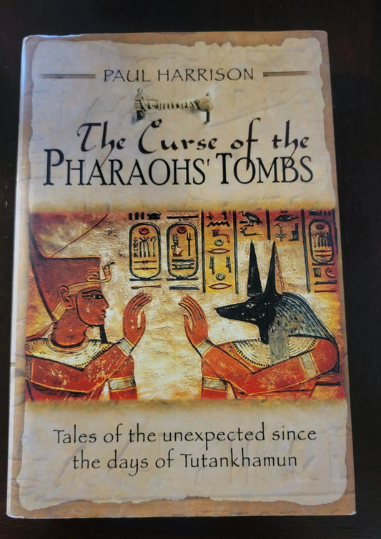 Steady Bunny Shop - The Curse of the Pharaohs Tombs - Paul Harrison - Hardcover Book - Steady Bunny Shop