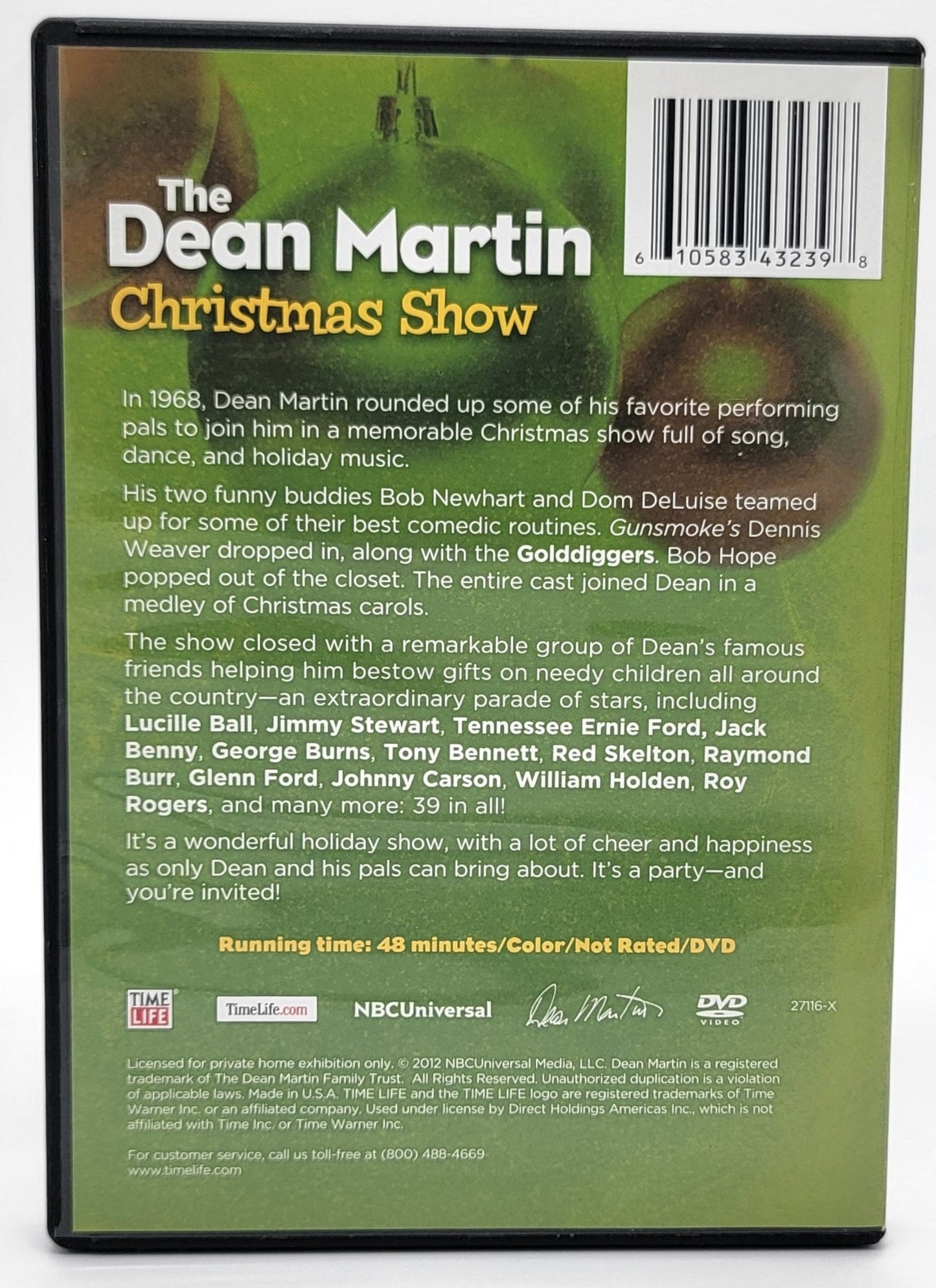Time Life - The Dean Martin Christmas Show 1968 | DVD | Time Life - DVD - Steady Bunny Shop