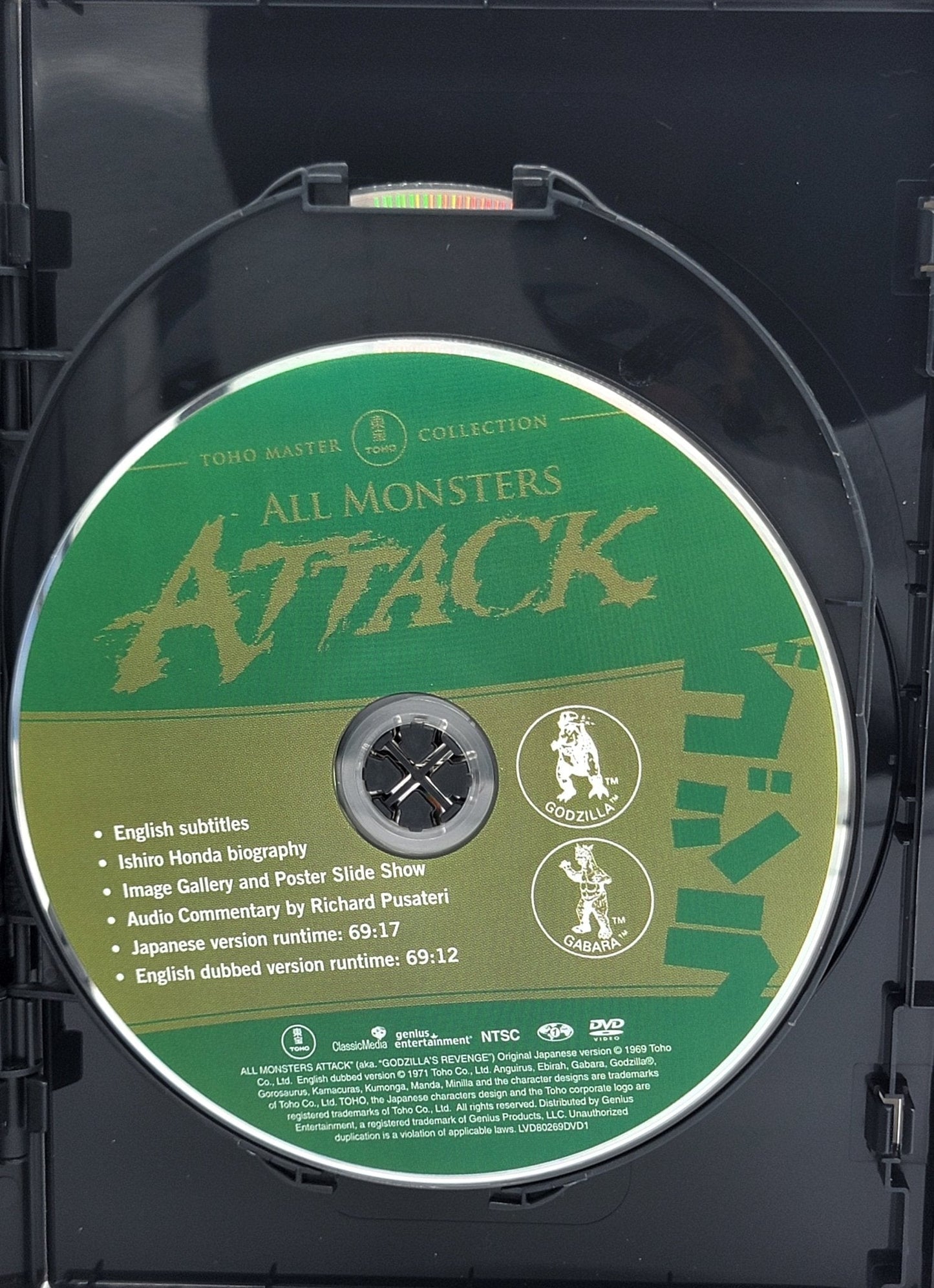 Classic Media - The Godzilla Collection Volume 1 & Volume 2 - 2011 | DVD | 8 Disc Set - Includes the Original Uncut Godzilla - DVD - Steady Bunny Shop