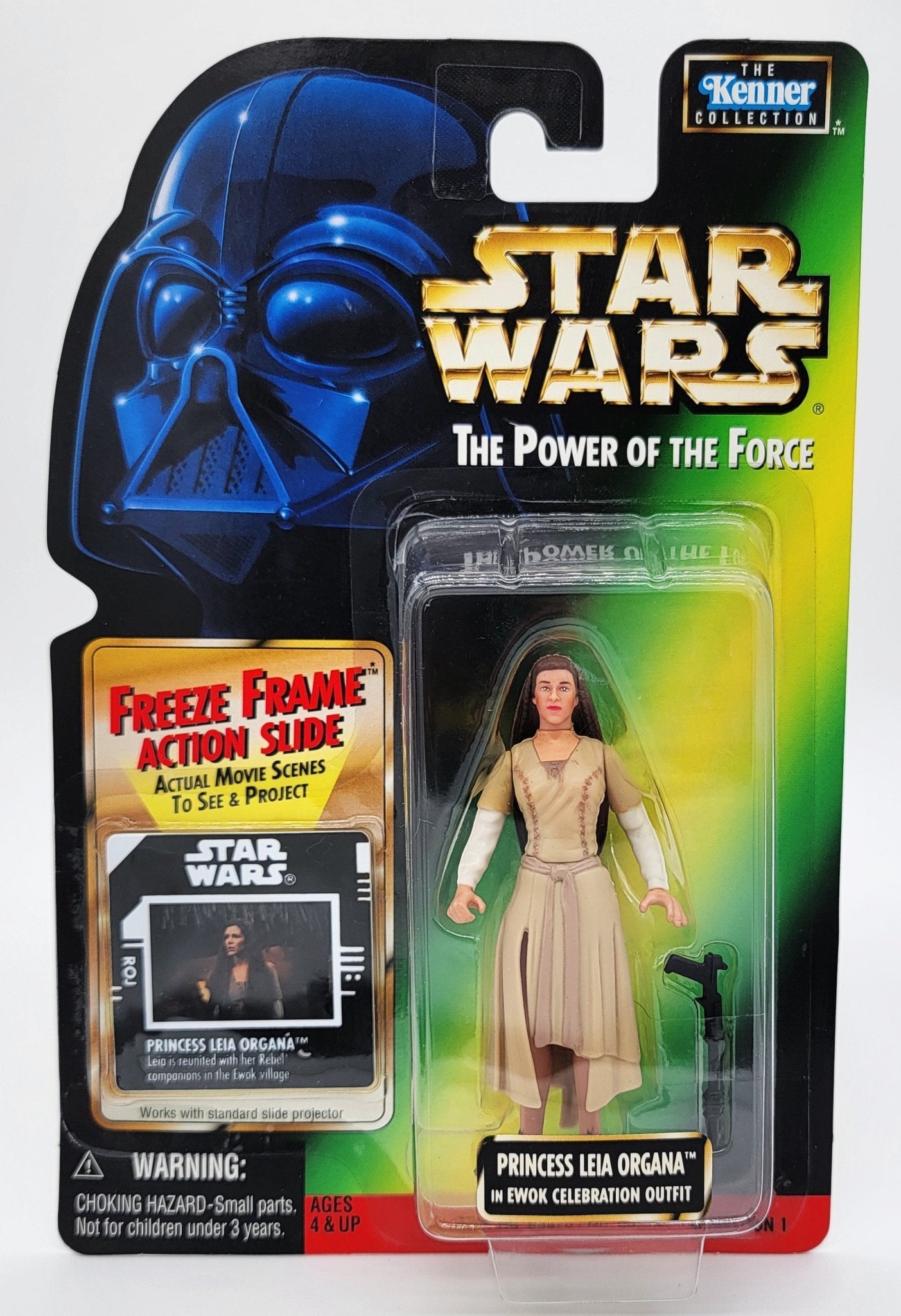 Kenner - The Kenner Collection | Star Wars - Princess Leia Organa 1997 | Freeze Frame Action Slide | Vintage Action Figure - Action Figures - Steady Bunny Shop