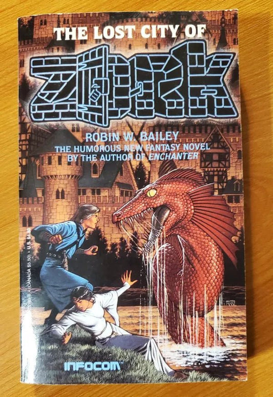 Steady Bunny Shop - The Lost City Of Zork - Robin W Bailey - Paperback Book - Steady Bunny Shop